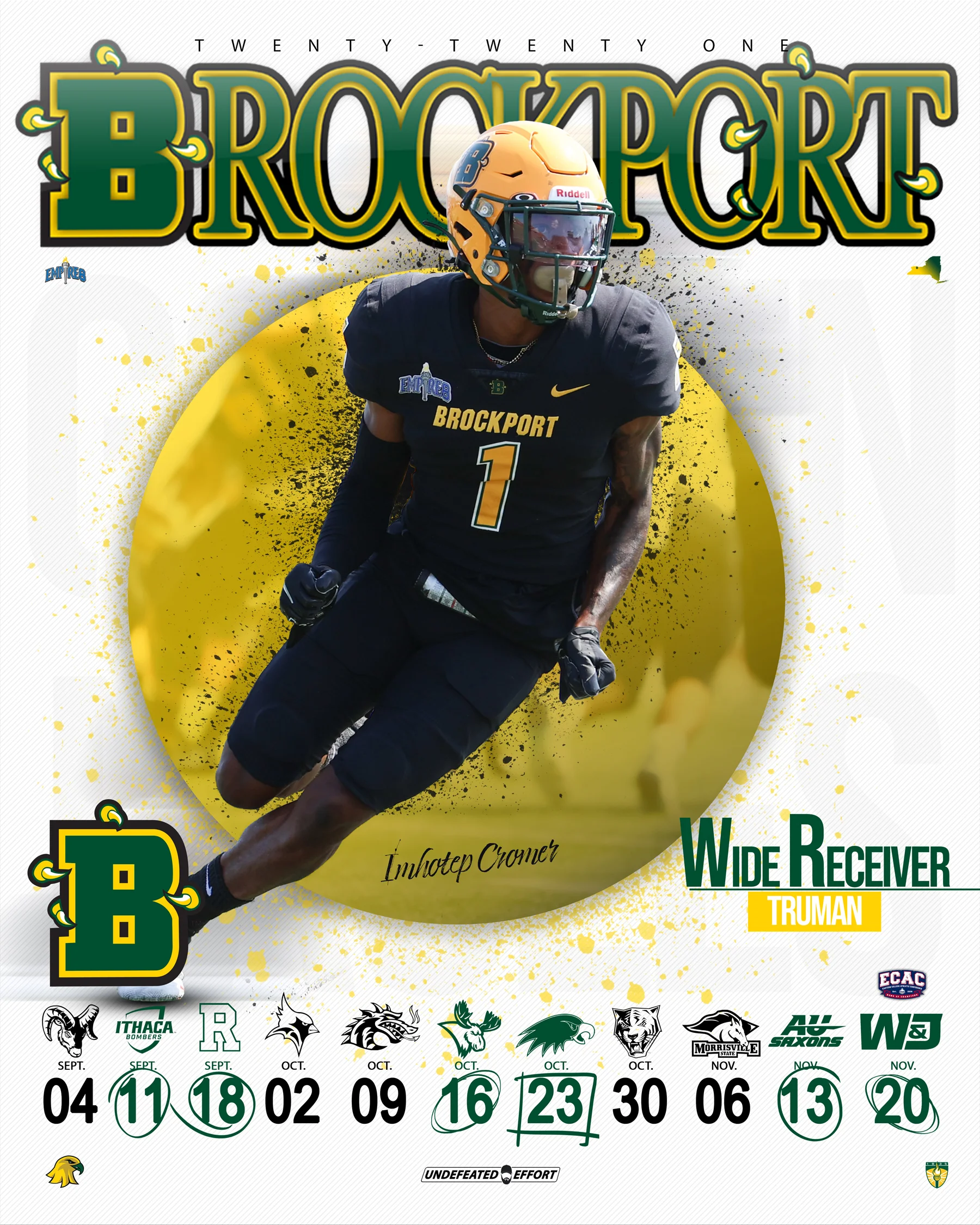 Imhotep Cromer - Senior Poster
