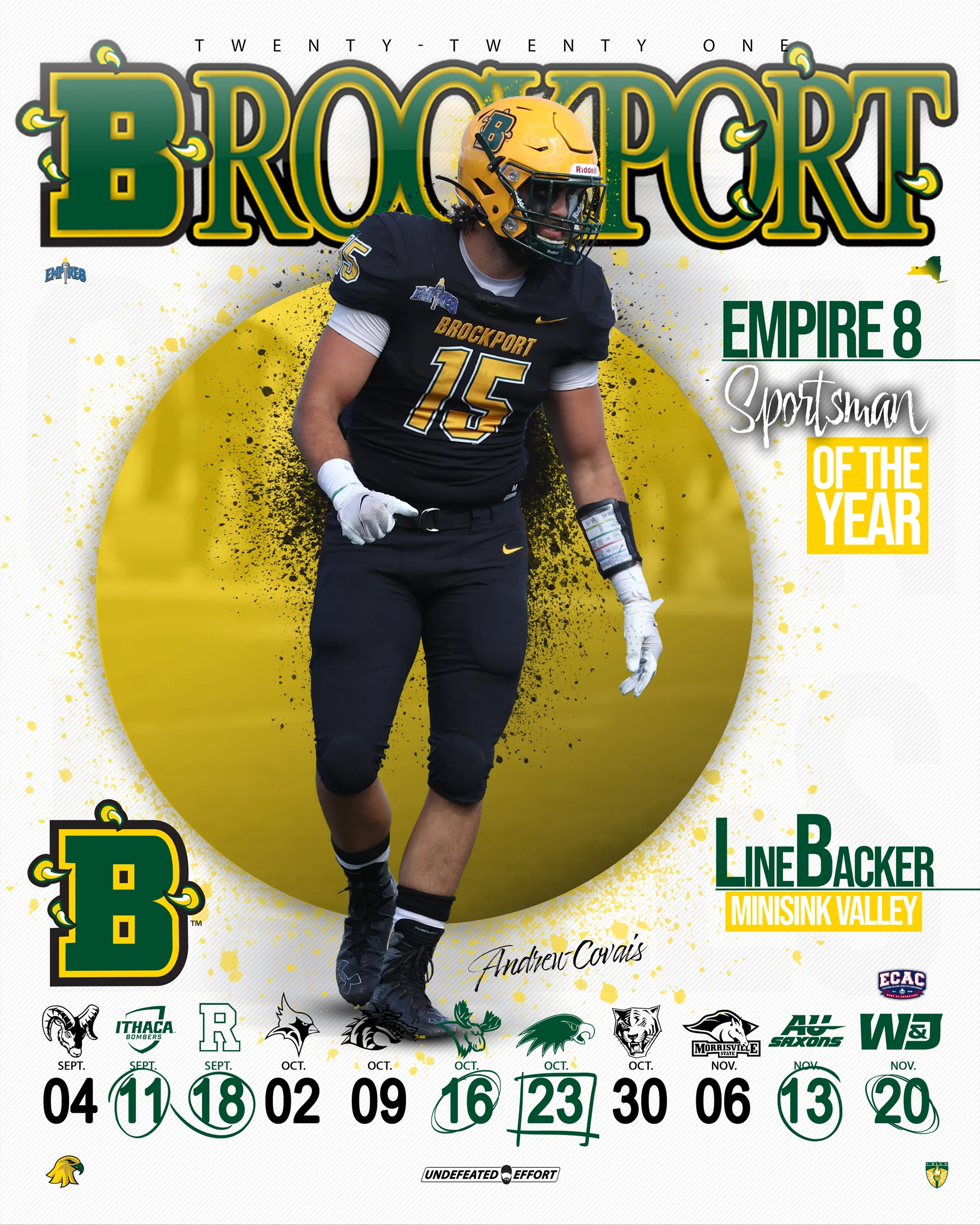 Andrew Covais - Senior Poster