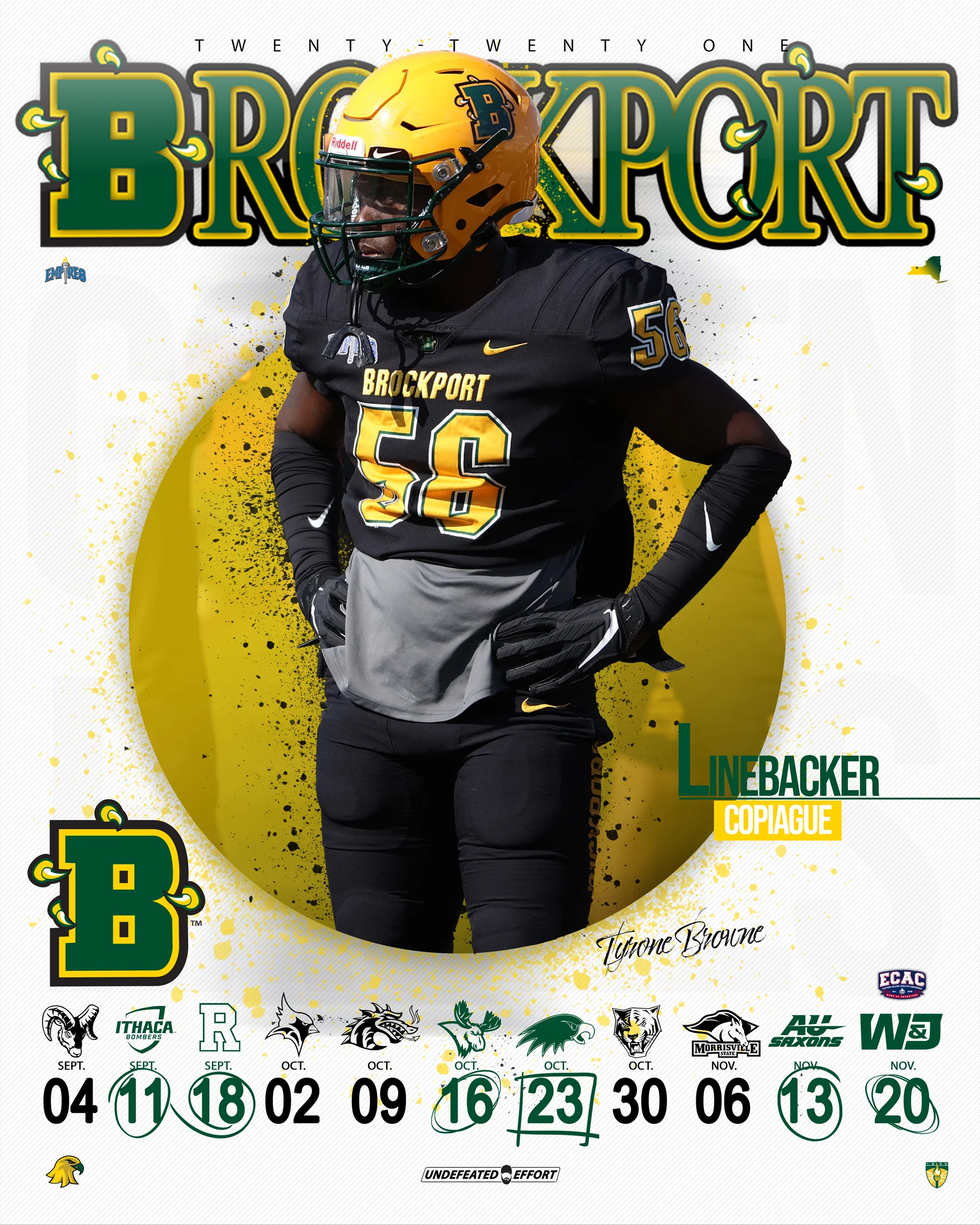 Tyrone Browne - Senior Poster