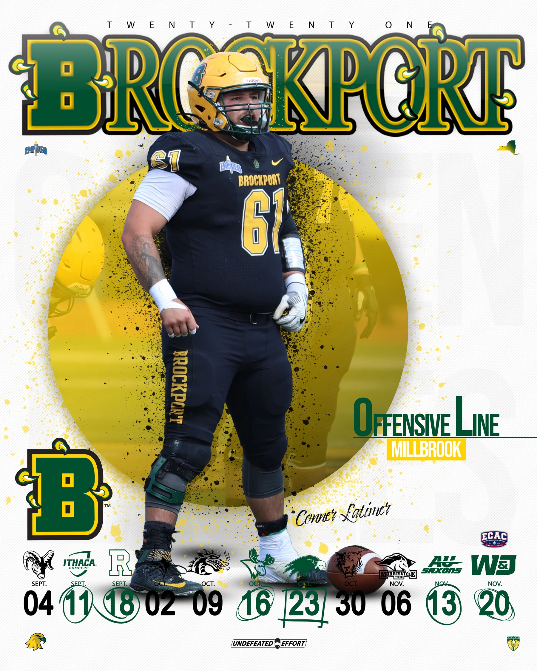 Conner Latimer - Senior Poster