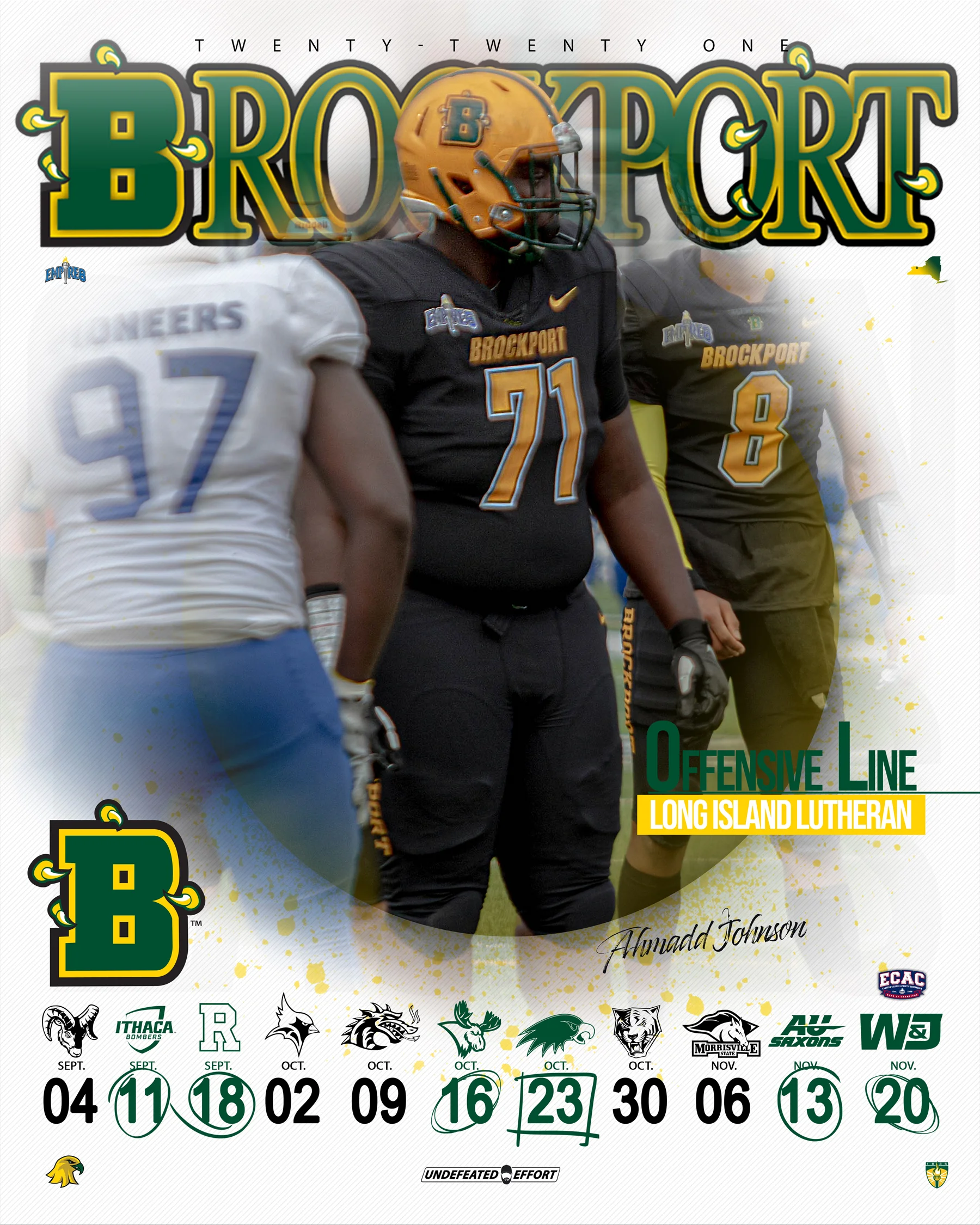 Ahmad Davis-Warner - Senior Poster