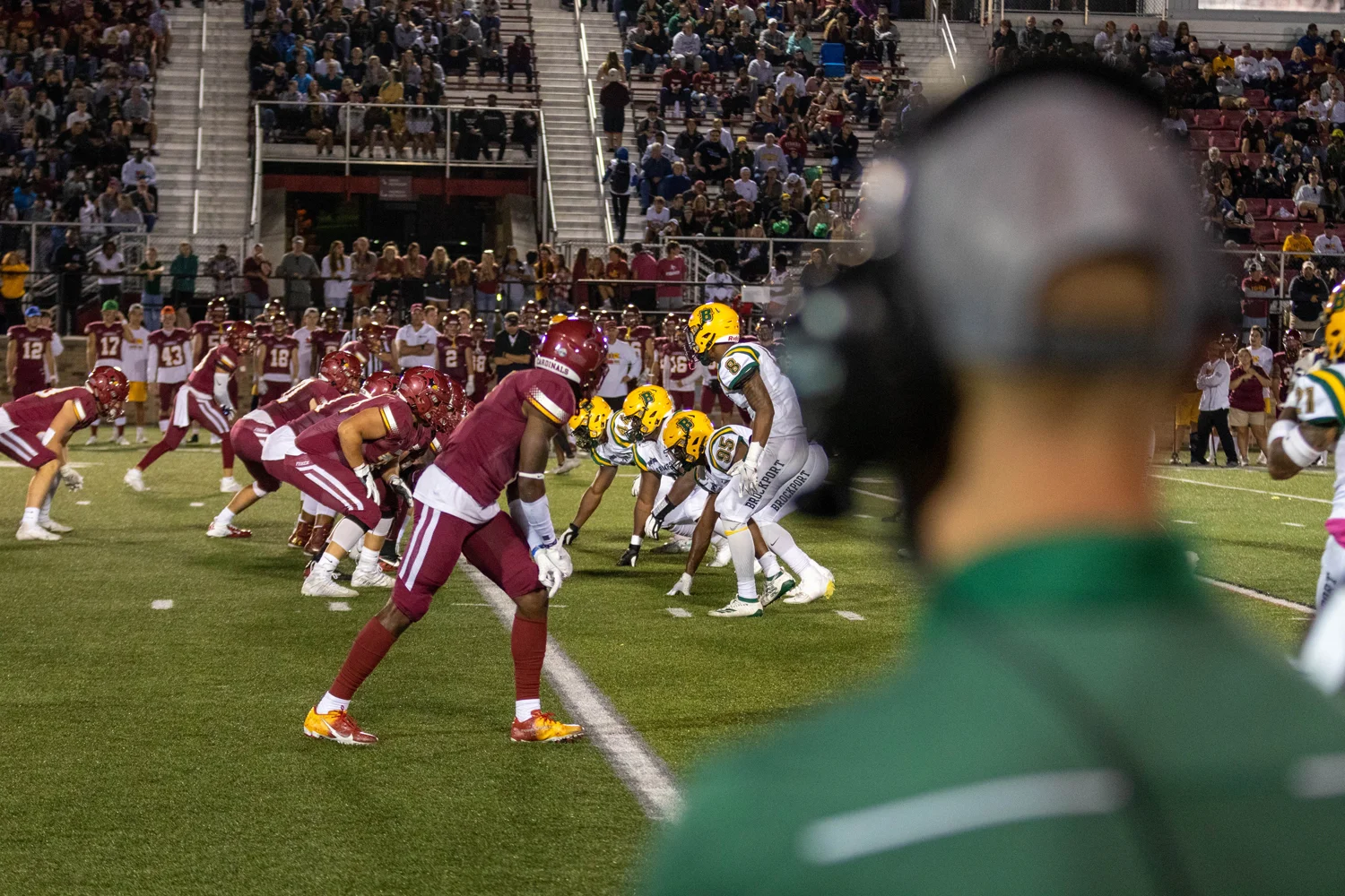 Coach watching over the team