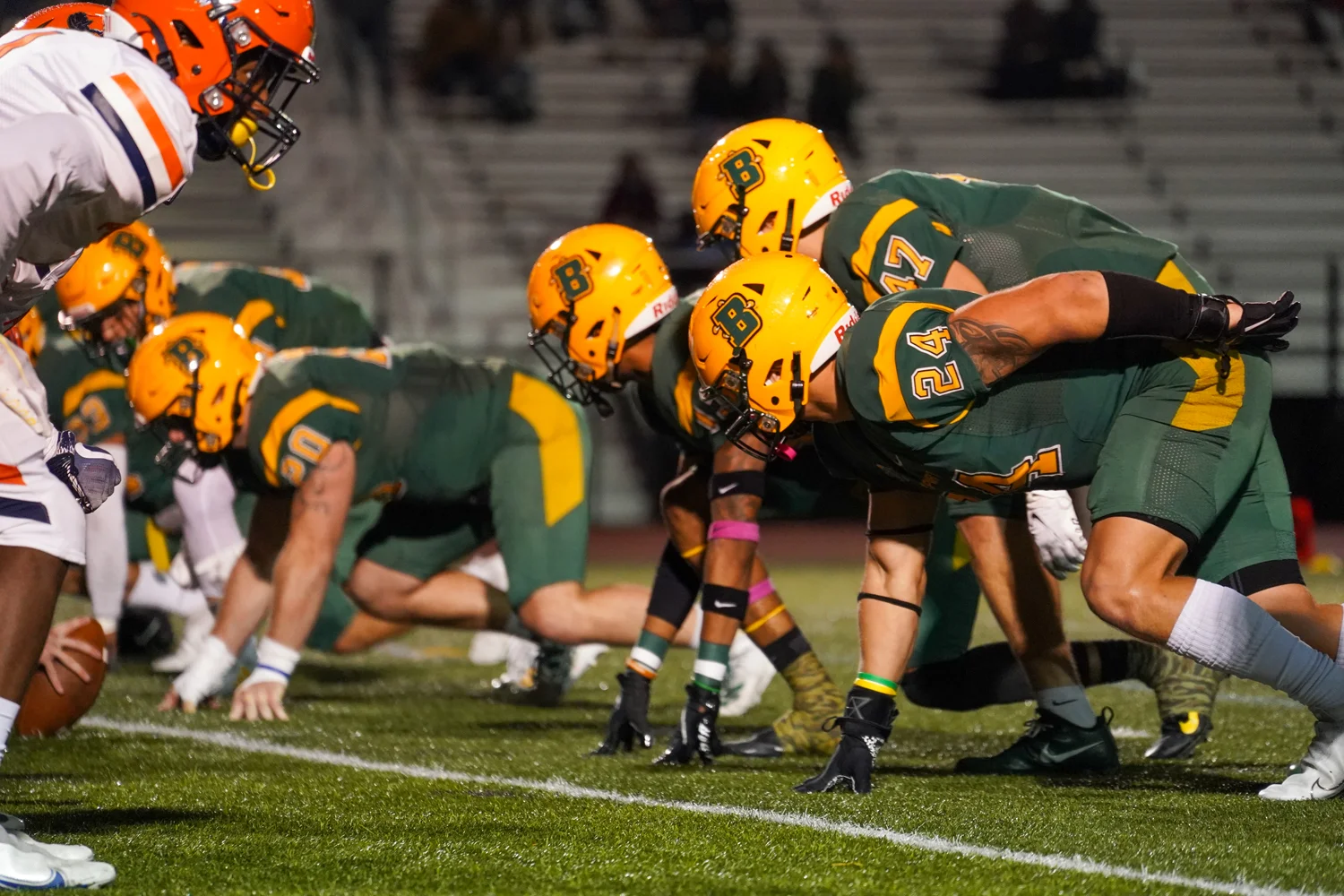 DL set for the play against Utica
