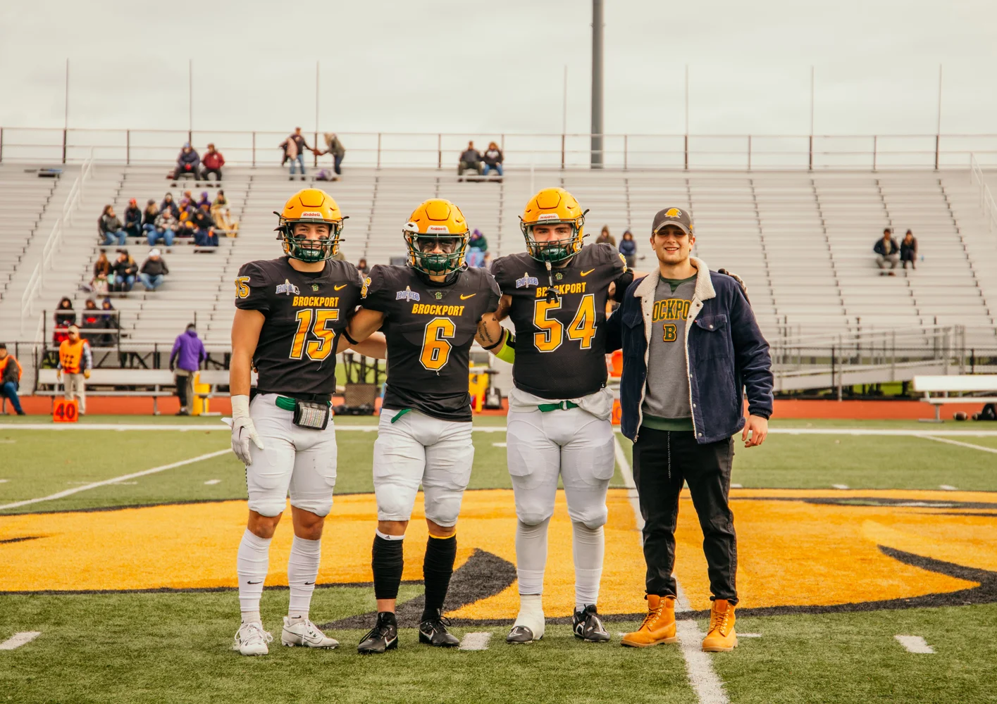 Brockport Football Ben Robinson - Ryan Jafarjian - Ryan Culhane