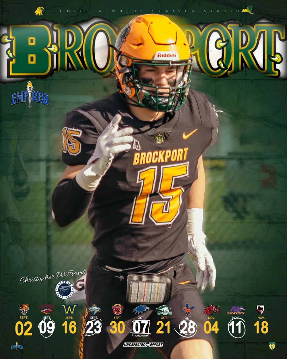 Brockport Football Player - Ryan Jafarjian
