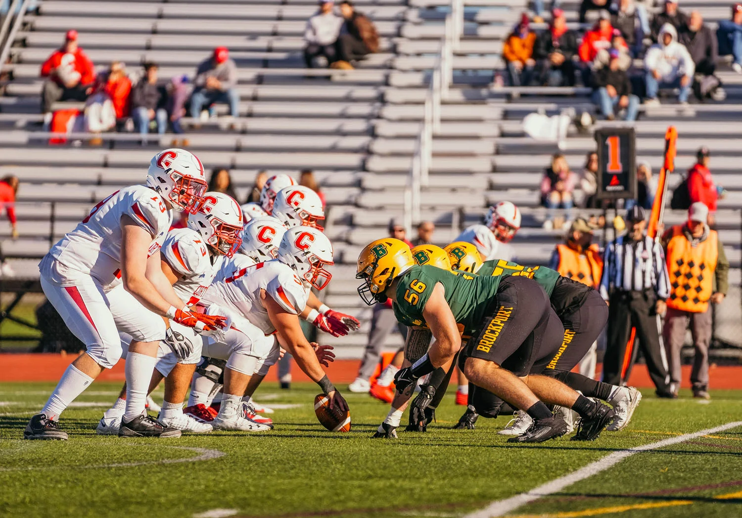 D-Line ready for the snap