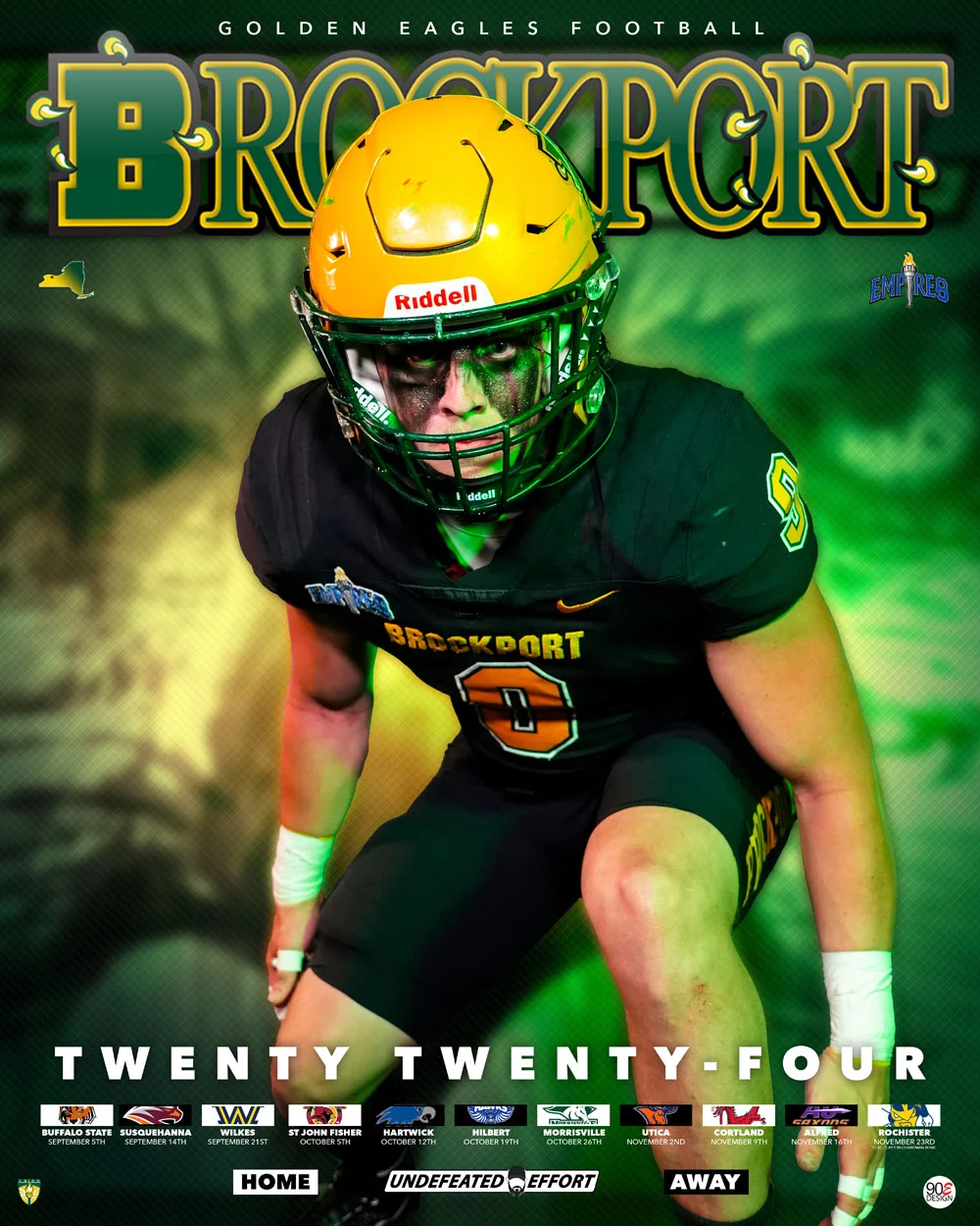 Brockport Football Senior - Aidan Thomas