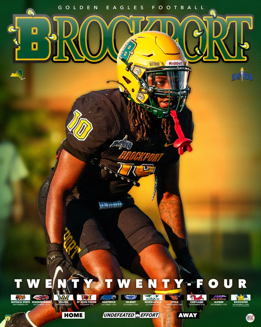 Brockport Football Senior - Marquis Wright