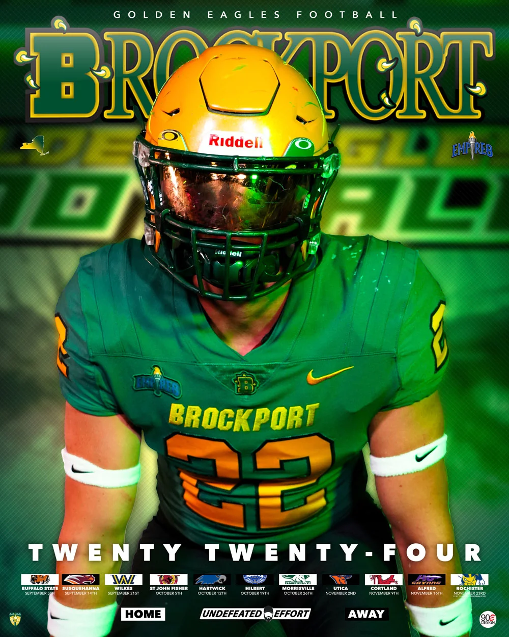 Brockport Football Senior - Kyle Haettich