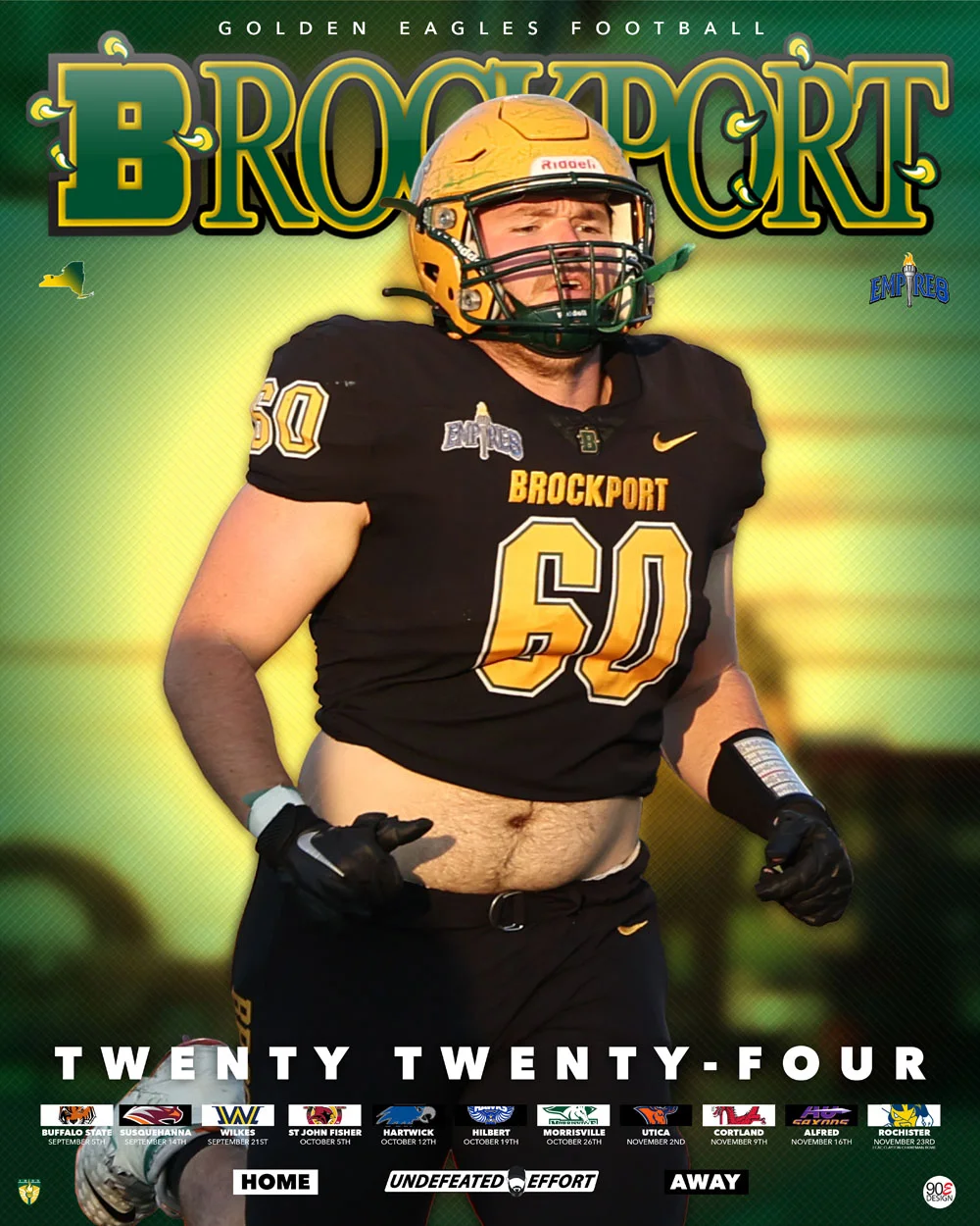Brockport Football Senior - Colin Wiley