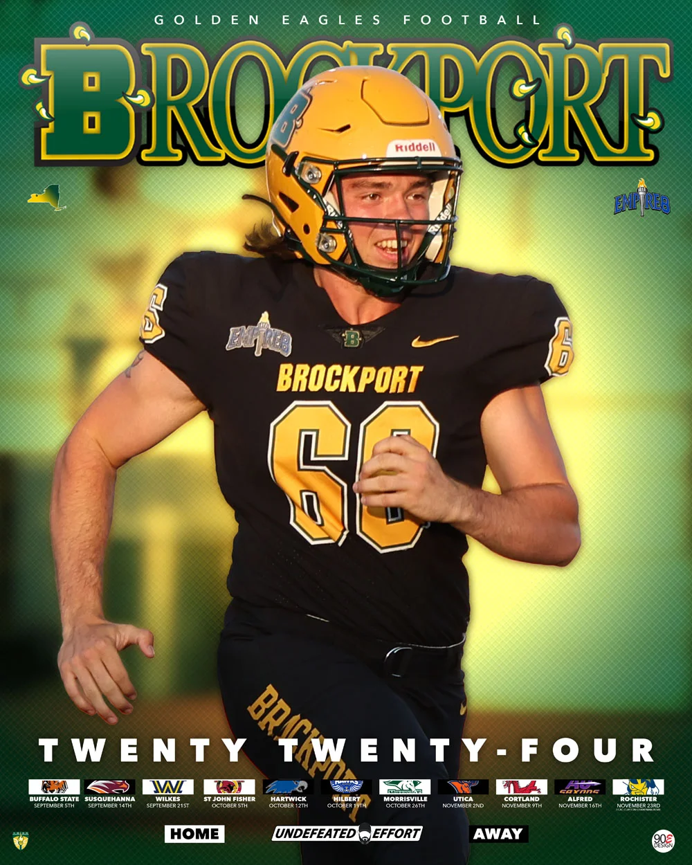 Brockport Football Senior - RJ Woolcott