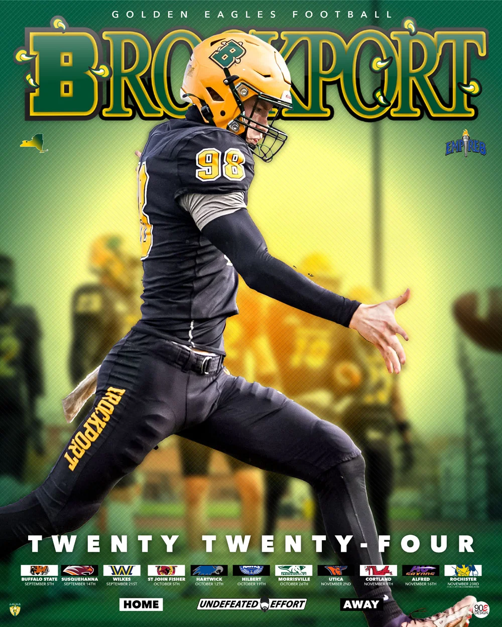 Brockport Football Senior - Dan Giangrasso