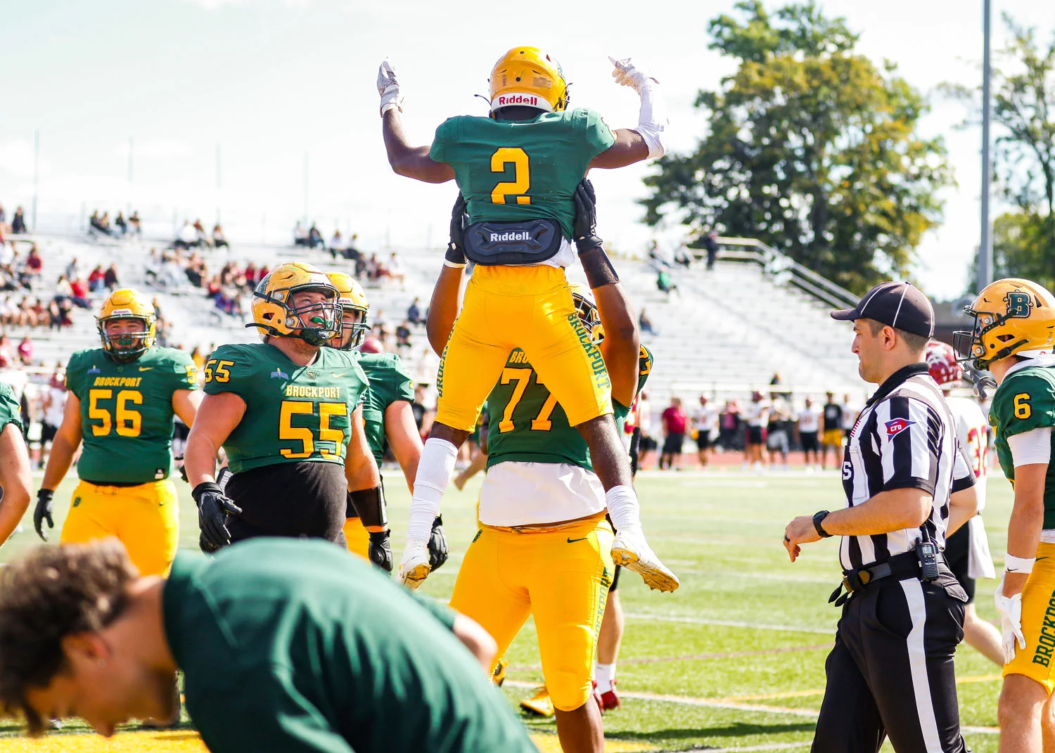 Celebration after the TD!