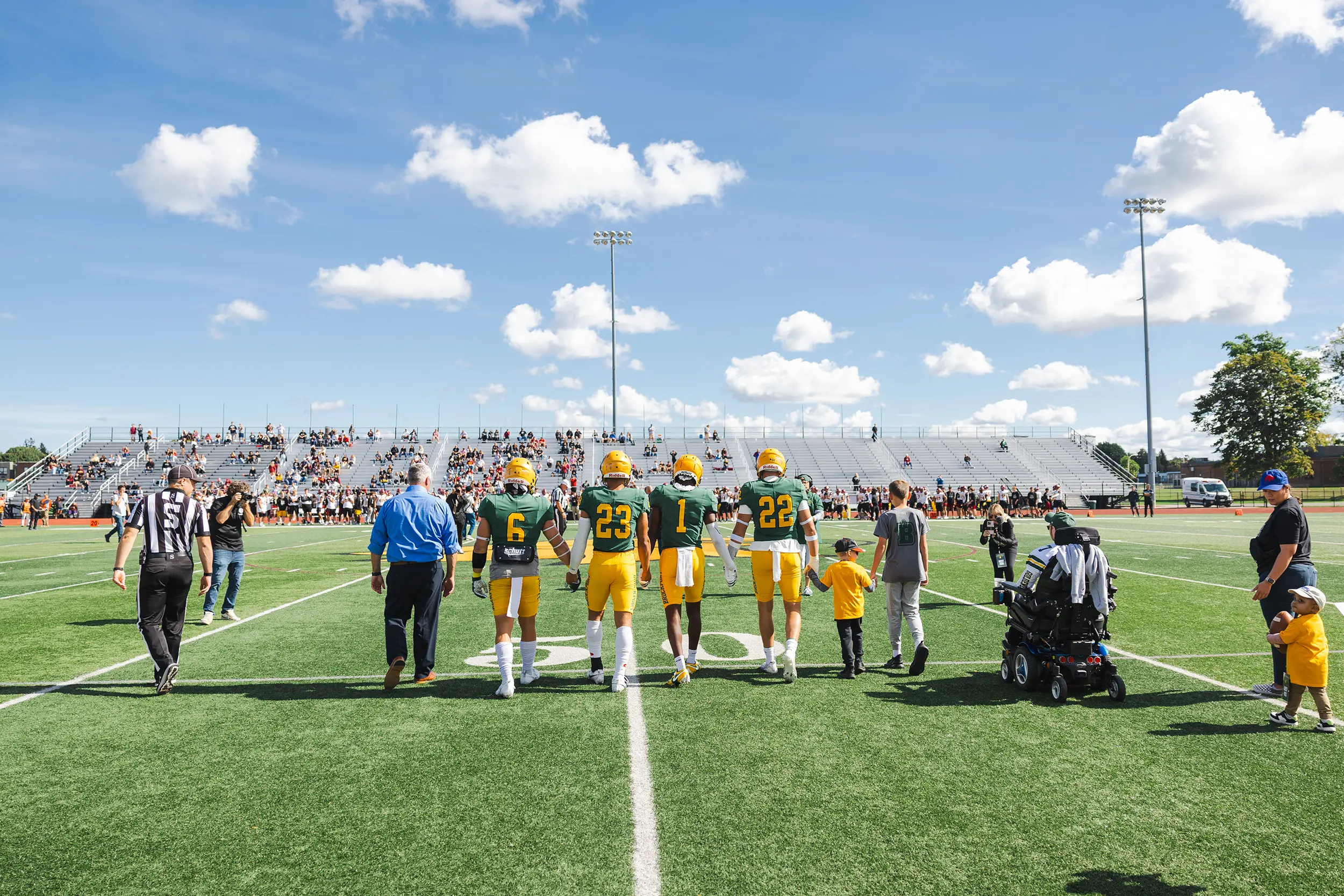 Brockport Golden Eagles hitting the field